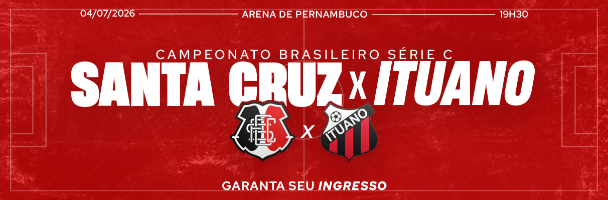 Brasileirão Série C/ Santa Cruz x Ituano